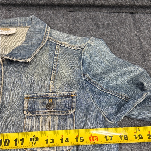 Talbots Classic Light Blue Jean Jacket - Picture 5 of 5